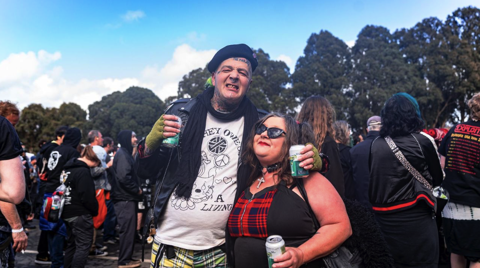 the crowd