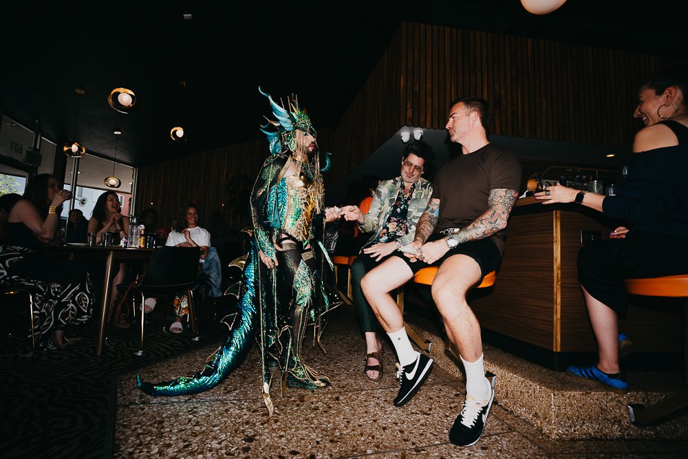 House of Ishan Drag Show at Champagne Tiger.