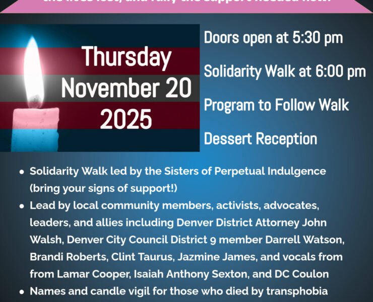 flyer ad for the event with details laid out in the story