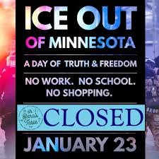 ICE Reigns Chaos Taking Lives and Livelihoods in MPLS flyer for Ice Out of Minnesota