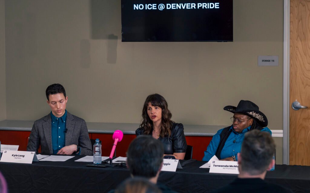 Panel discussion about Denver Pride 2026 in Denver Colorado