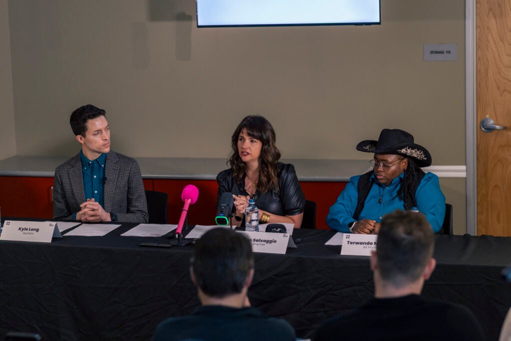 Panel discussion about Denver Pride 2026 in Denver Colorado