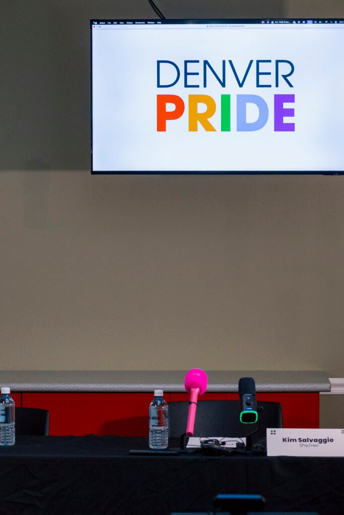 Panel discussion about Denver Pride 2026 in Denver Colorado
