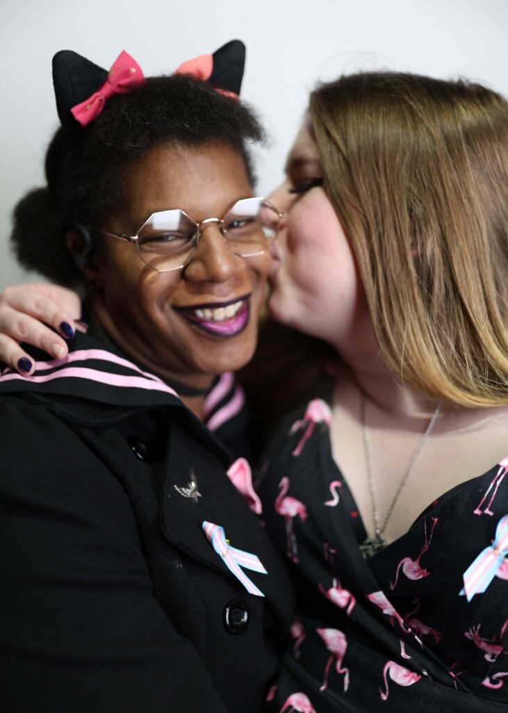 Katherine Goodwin and Jadzia Herrmann. / Photo by Ella Claire Johnson.