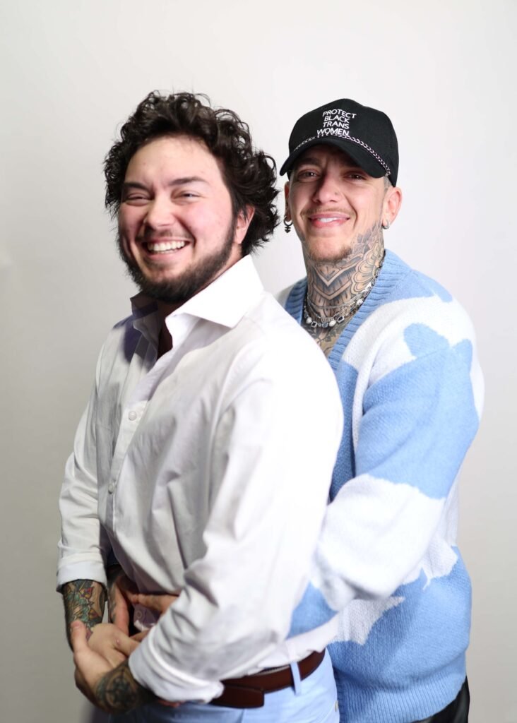 August Eslick and Kole Braxton. / Photo by Ella Claire Johnson.