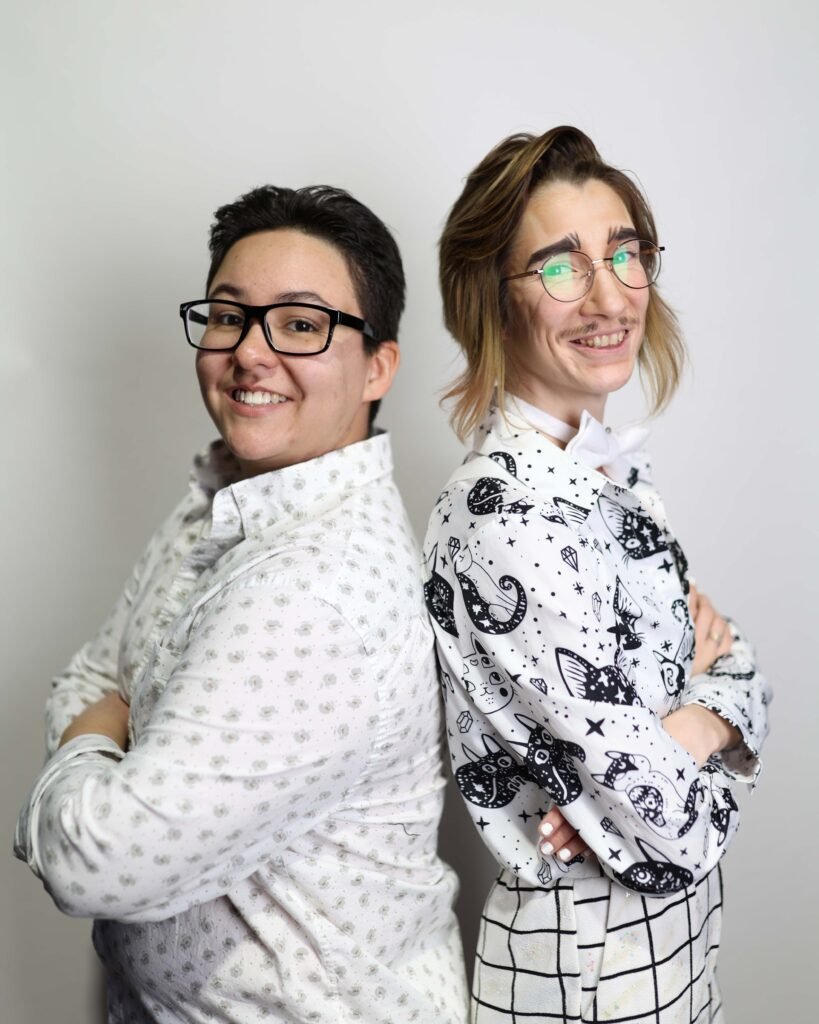 Kai Pujols and Kitty Andro Genie. / Photo by Ella Claire Johnson.