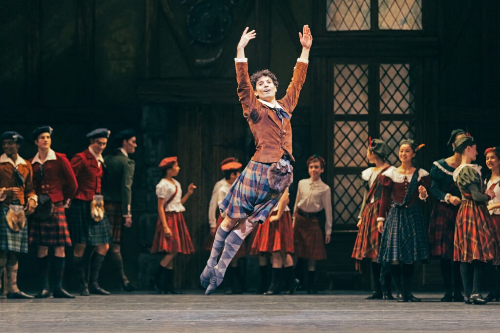 Solo jump La Sylphide San Francisco Ballet Act I