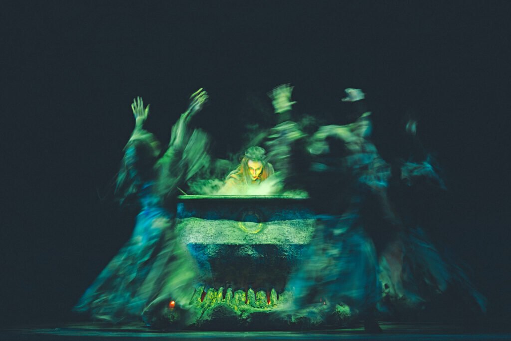Madge witch cauldron scene La Sylphide San Francisco Ballet